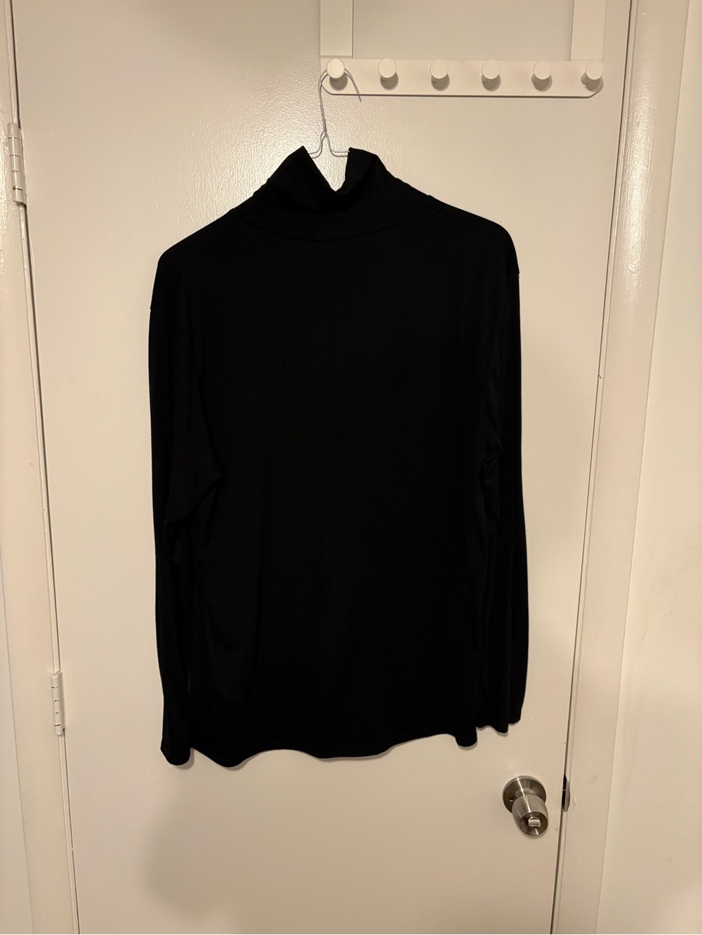 Men's Black Turtleneck Sweater - Classic Long Sleeve